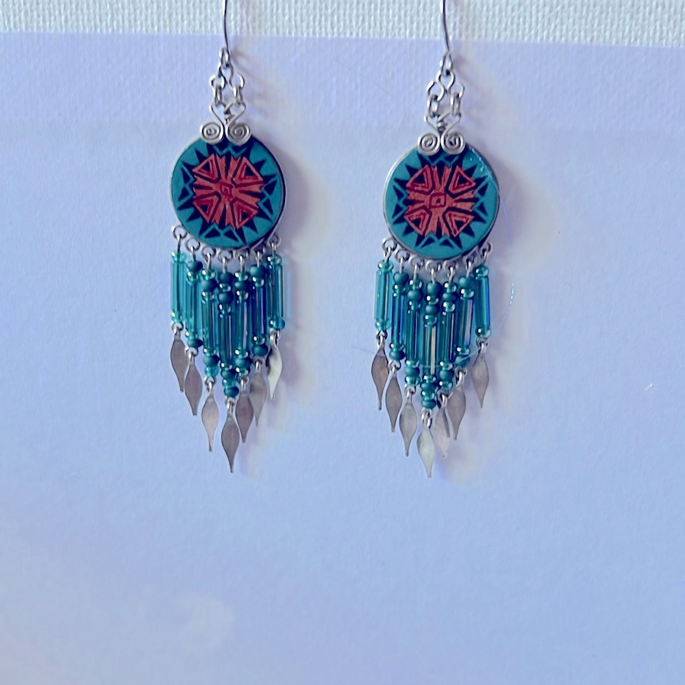 Dreamcatcher Dangle Earrings